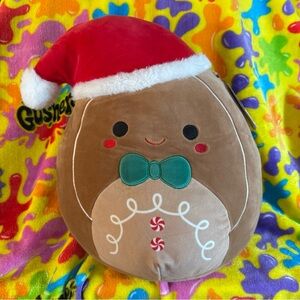 NWT Holiday Squishmallow Jordan The Gingerbread Man